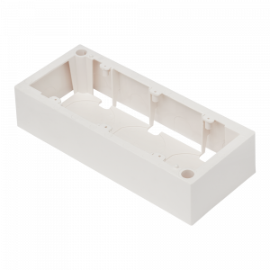 Wall mounting box for French size mounting frame